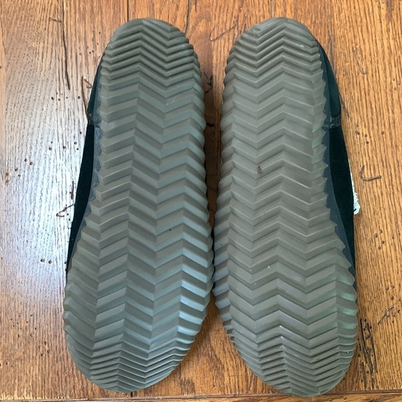 Sorel Men’s Dude Moc Slipper Black Wool and Suede Leather Combo Rubber Size 10 - Picture 4 of 10